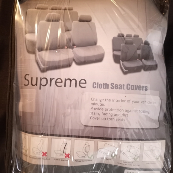 Supreme Universal Brown Car Seat Cover NEW in bag! - Picture 4 of 5
